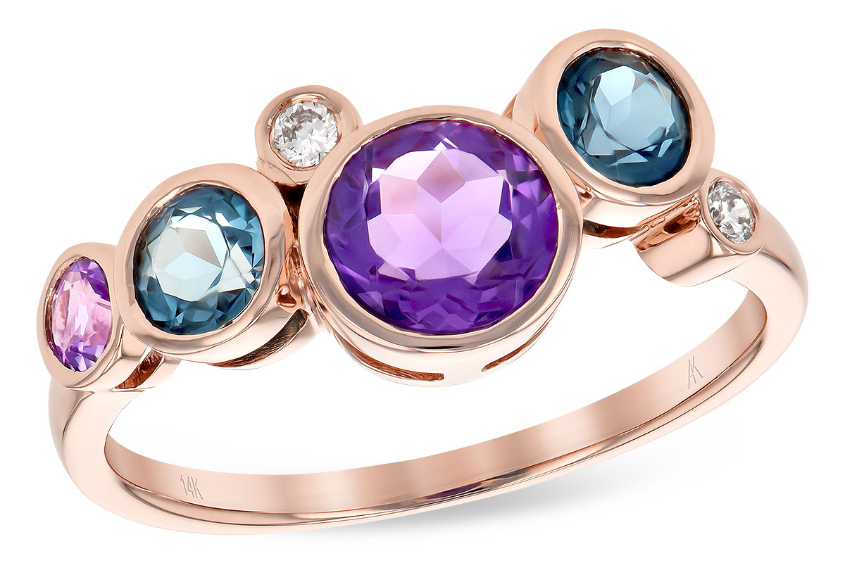 In Store - AK_multi_color_ring.jpg - brand name designer jewelry in DeKalb, Illinois
